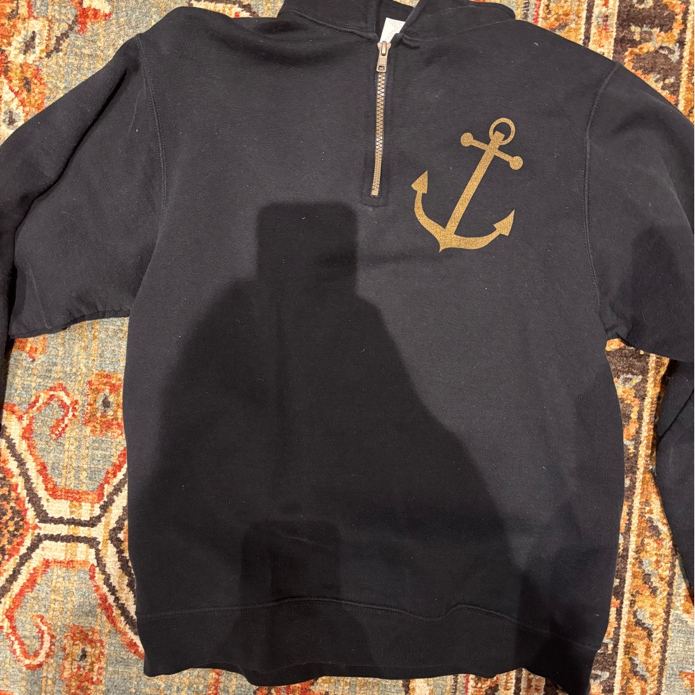 Black Alpha Sigma Tau 3/4 Zip